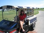 Cart Girl at Bolingbrook Golf Club Picture of the cart gir. 